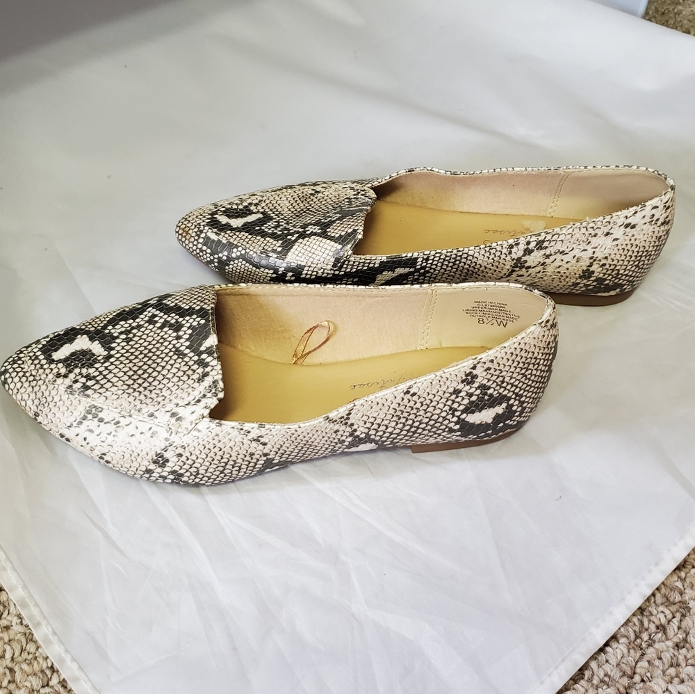 Coconuts by Matisse/Snake Print Flats - Picture 3 of 7